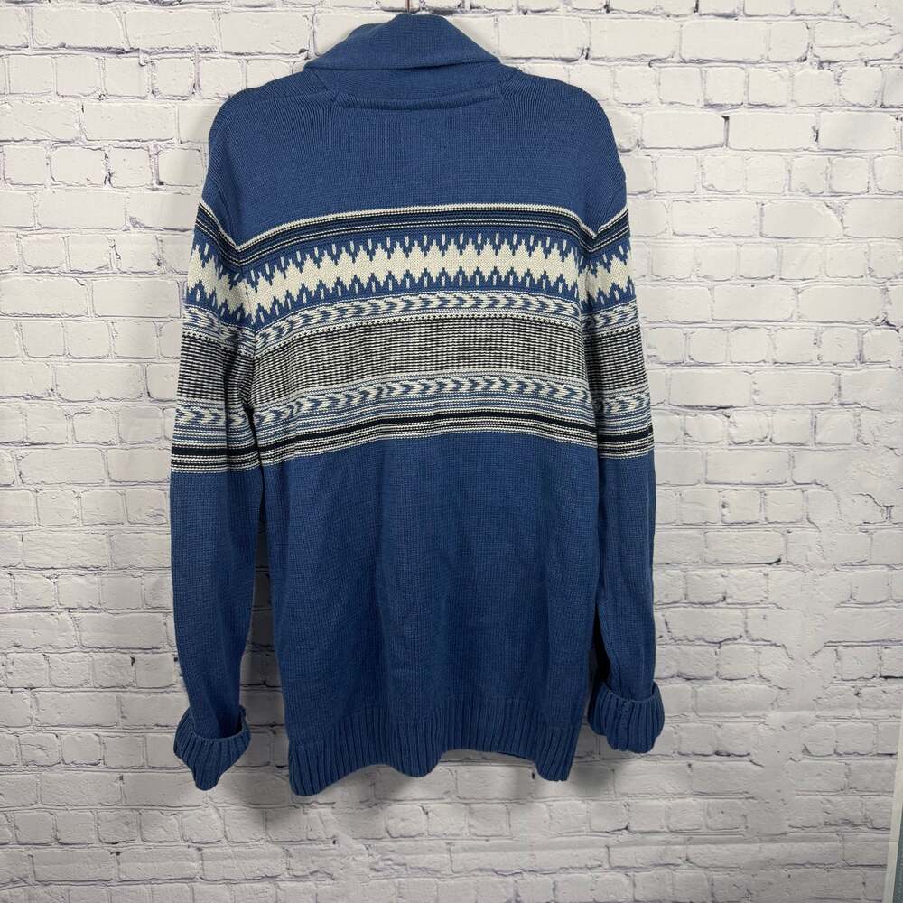 Retrofit Mens Sweater Cardigan Long Sleeve Button Front Grandpa Size XL - Picture 5 of 10